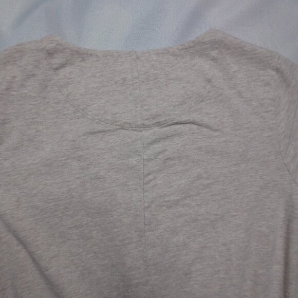 LANDS' END womens DRESS shift TAN cream HEATHERED t-shirt TEE pockets SIZE XL/T - Picture 12 of 12
